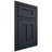 Shiloh Cabinetry Beaded Inset Wilmington Poplar Plain Cut Hudson Door