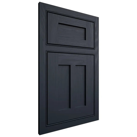 Shiloh Cabinetry Beaded Inset Wilmington Poplar Plain Cut Hudson Door