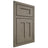 Shiloh Cabinetry Beaded Inset Wilmington Poplar Plain Cut Sterling Door