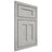 Shiloh Cabinetry Beaded Inset Wilmington Poplar Plain Cut Stratus Door