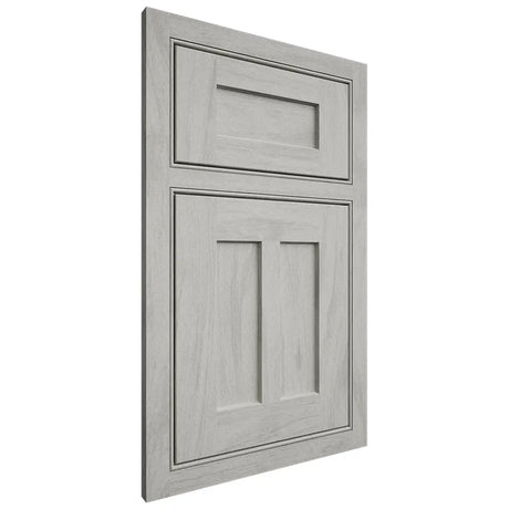 Shiloh Cabinetry Beaded Inset Wilmington Poplar Plain Cut Stratus Door