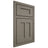 Shiloh Cabinetry Beaded Inset Wilmington Poplar Plain Cut Thyme Door