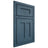 Shiloh Cabinetry Beaded Inset Wilmington Red Oak Plain Cut Hudson Door