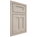 Shiloh Cabinetry Beaded Inset Wilmington Walnut Plain Cut Seagull Door