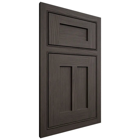 Shiloh Cabinetry Beaded Inset Wilmington White Oak Plain Cut Creekside Door