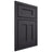 Shiloh Cabinetry Beaded Inset Wilmington White Oak Plain Cut Harbor Door