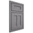 Shiloh Cabinetry Beaded Inset Wilmington White Oak Plain Cut Sterling Door