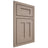 Shiloh Cabinetry Beaded Inset Wilmington White Oak Plain Cut Whitewash Door