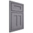 Shiloh Cabinetry Beaded Inset Wilmington White Oak Quarter Sawn Cadet Door