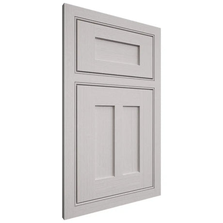 Shiloh Cabinetry Beaded Inset Wilmington White Oak Quarter Sawn Cotton Door