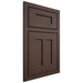 Shiloh Cabinetry Beaded Inset Wilmington White Oak Quarter Sawn Dusk Door