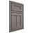 Shiloh Cabinetry Beaded Inset Wilmington White Oak Quarter Sawn Flagstone Door