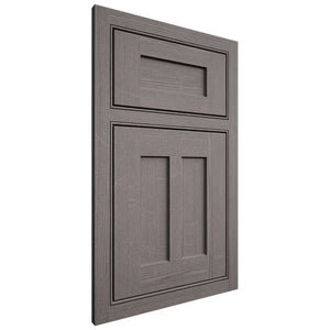 Shiloh Cabinetry Beaded Inset Wilmington White Oak Quarter Sawn Flagstone Door