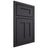 Shiloh Cabinetry Beaded Inset Wilmington White Oak Quarter Sawn Harbor Door