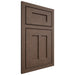 Shiloh Cabinetry Beaded Inset Wilmington White Oak Quarter Sawn Mineral Door