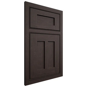 Shiloh Cabinetry Beaded Inset Wilmington White Oak Quarter Sawn Morel Door