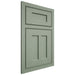 Shiloh Cabinetry Beaded Inset Wilmington White Oak Quarter Sawn Moss Door