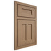 Shiloh Cabinetry Beaded Inset Wilmington White Oak Quarter Sawn Natural Door