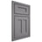 Shiloh Cabinetry Beaded Inset Wilmington White Oak Quarter Sawn Sterling Door