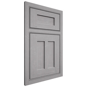 Shiloh Cabinetry Beaded Inset Wilmington White Oak Quarter Sawn Stratus Door