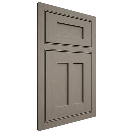 Shiloh Cabinetry Beaded Inset Wilmington White Oak Quarter Sawn Thyme Door