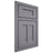 Shiloh Cabinetry Beaded Inset Wilmington White Oak Rift Cut Cadet Door