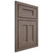 Shiloh Cabinetry Beaded Inset Wilmington White Oak Rift Cut Clay Door