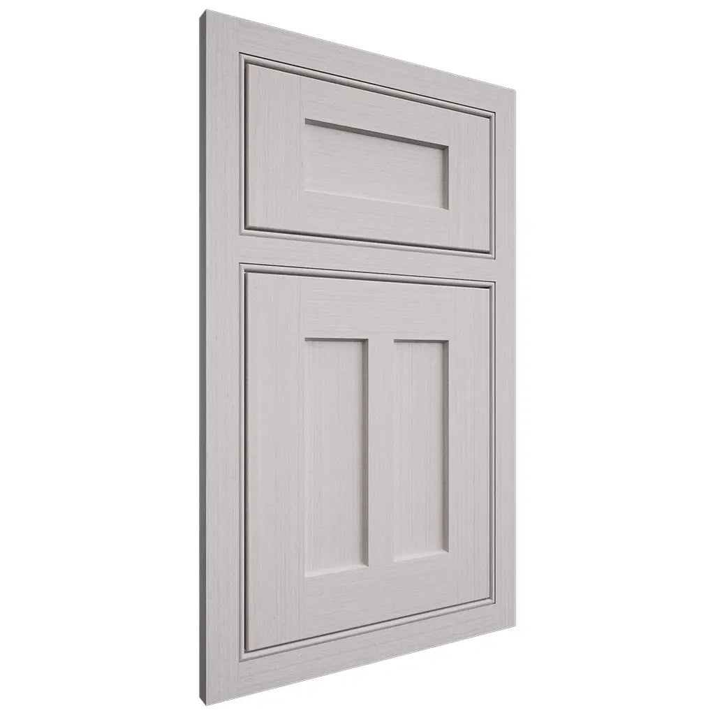 Shiloh Cabinetry Beaded Inset Wilmington White Oak Rift Cut Cotton Door