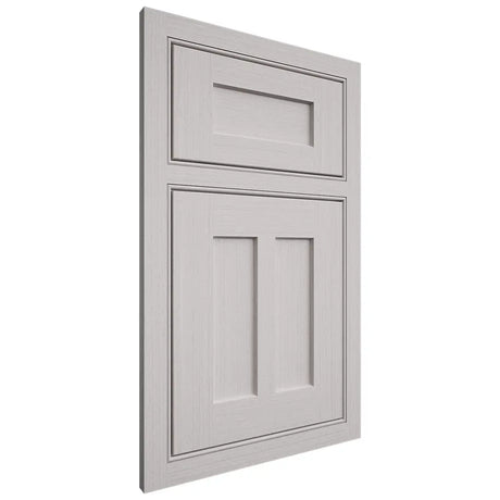 Shiloh Cabinetry Beaded Inset Wilmington White Oak Rift Cut Cotton Door