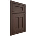 Shiloh Cabinetry Beaded Inset Wilmington White Oak Rift Cut Dusk Door