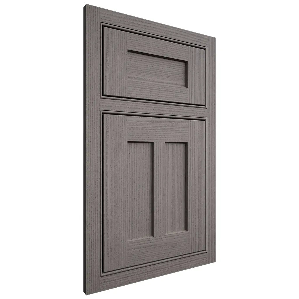 Shiloh Cabinetry Beaded Inset Wilmington White Oak Rift Cut Flagstone Door