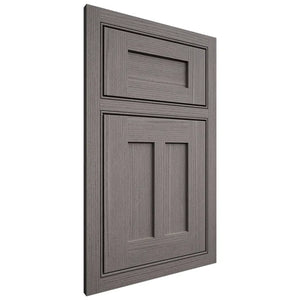 Shiloh Cabinetry Beaded Inset Wilmington White Oak Rift Cut Flagstone Door