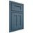 Shiloh Cabinetry Beaded Inset Wilmington White Oak Rift Cut Hudson Door