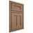 Shiloh Cabinetry Beaded Inset Wilmington White Oak Rift Cut Medium Door