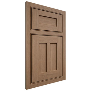 Shiloh Cabinetry Beaded Inset Wilmington White Oak Rift Cut Medium Door