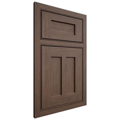 Shiloh Cabinetry Beaded Inset Wilmington White Oak Rift Cut Mineral Door