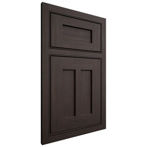 Shiloh Cabinetry Beaded Inset Wilmington White Oak Rift Cut Morel Door