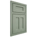 Shiloh Cabinetry Beaded Inset Wilmington White Oak Rift Cut Moss Door