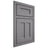 Shiloh Cabinetry Beaded Inset Wilmington White Oak Rift Cut Sterling Door
