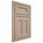 Shiloh Cabinetry Beaded Inset Wilmington White Oak Rift Cut Straw Door