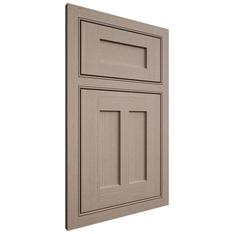 Shiloh Cabinetry Beaded Inset Wilmington White Oak Rift Cut Whitewash Door