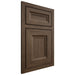 Shiloh Cabinetry Beaded Inset Windsor Alder Plain Cut Caviar Door