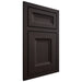 Shiloh Cabinetry Beaded Inset Windsor Alder Plain Cut Espresso Door