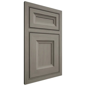 Shiloh Cabinetry Beaded Inset Windsor Alder Plain Cut Thyme Door