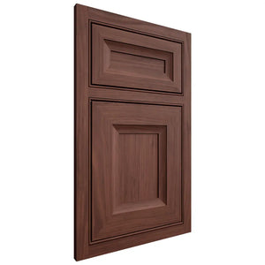 Shiloh Cabinetry Beaded Inset Windsor Cherry Plain Cut Bourbon Door