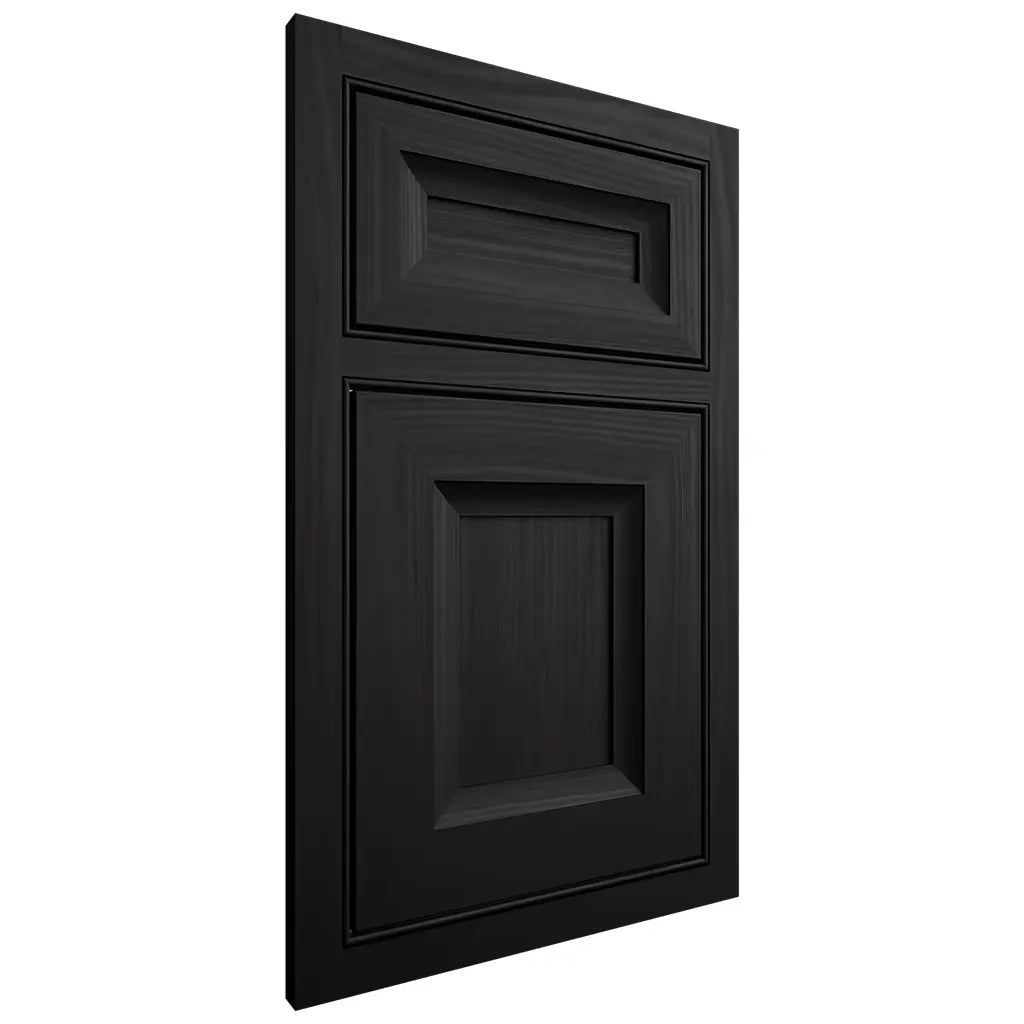 Shiloh Cabinetry Beaded Inset Windsor Cherry Plain Cut Espresso Door