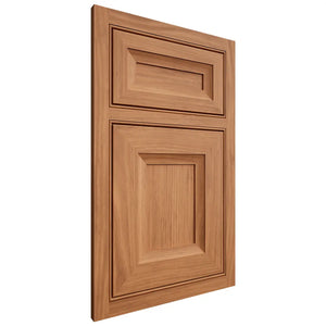 Shiloh Cabinetry Beaded Inset Windsor Cherry Plain Cut Medium Door