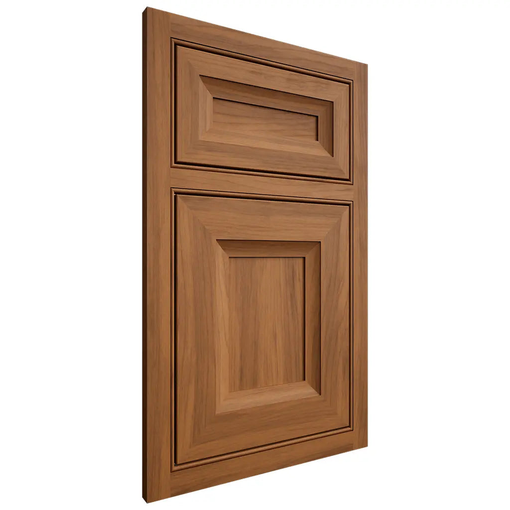 Shiloh Cabinetry Beaded Inset Windsor Hickory Plain Cut Chestnut Door