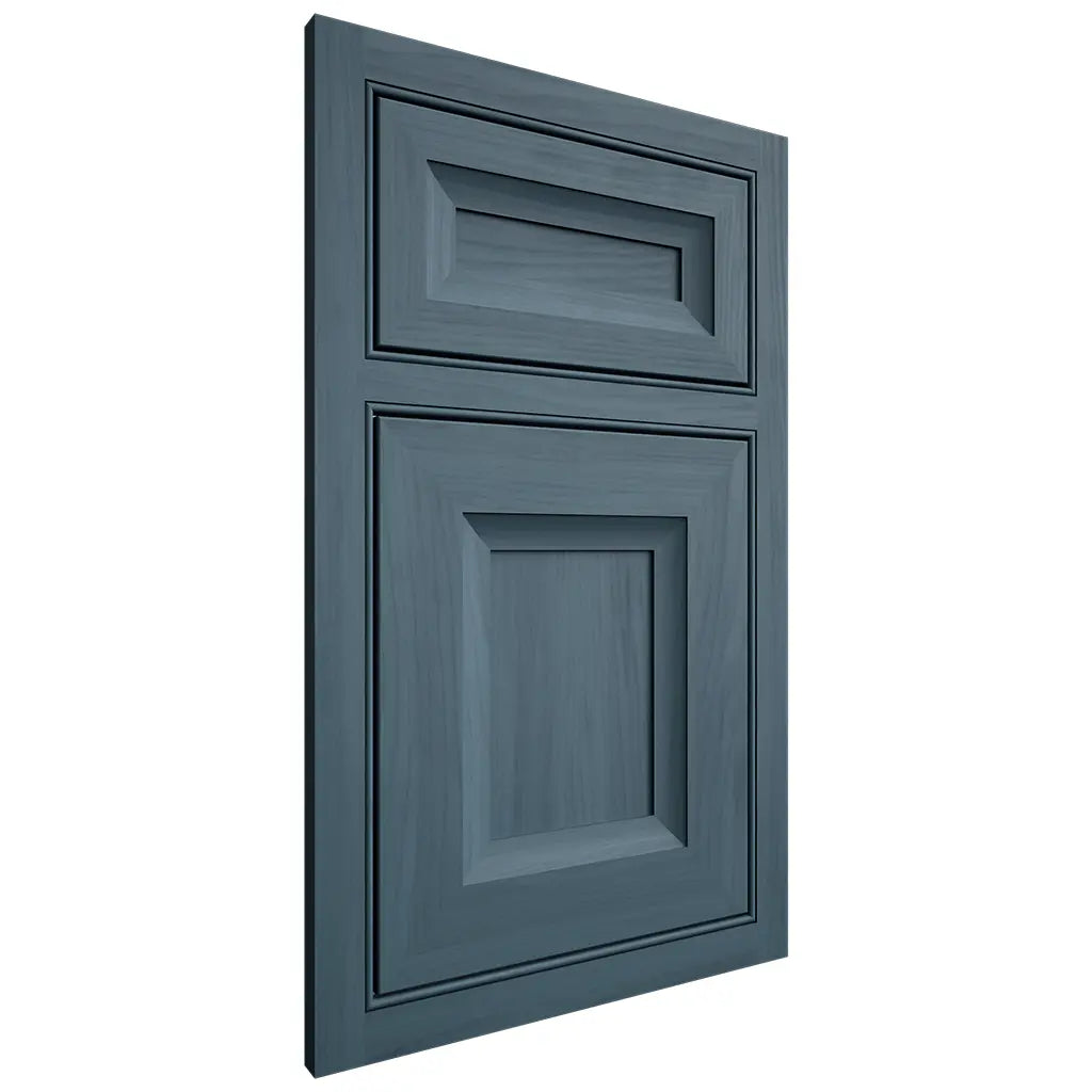 Shiloh Cabinetry Beaded Inset Windsor Hickory Plain Cut Hudson Door