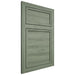 Shiloh Cabinetry Beaded Inset Windsor Hickory Plain Cut Moss Door